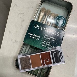 EcoTools Eye Brush Set with e.l.f. Eyeshadow 🆕